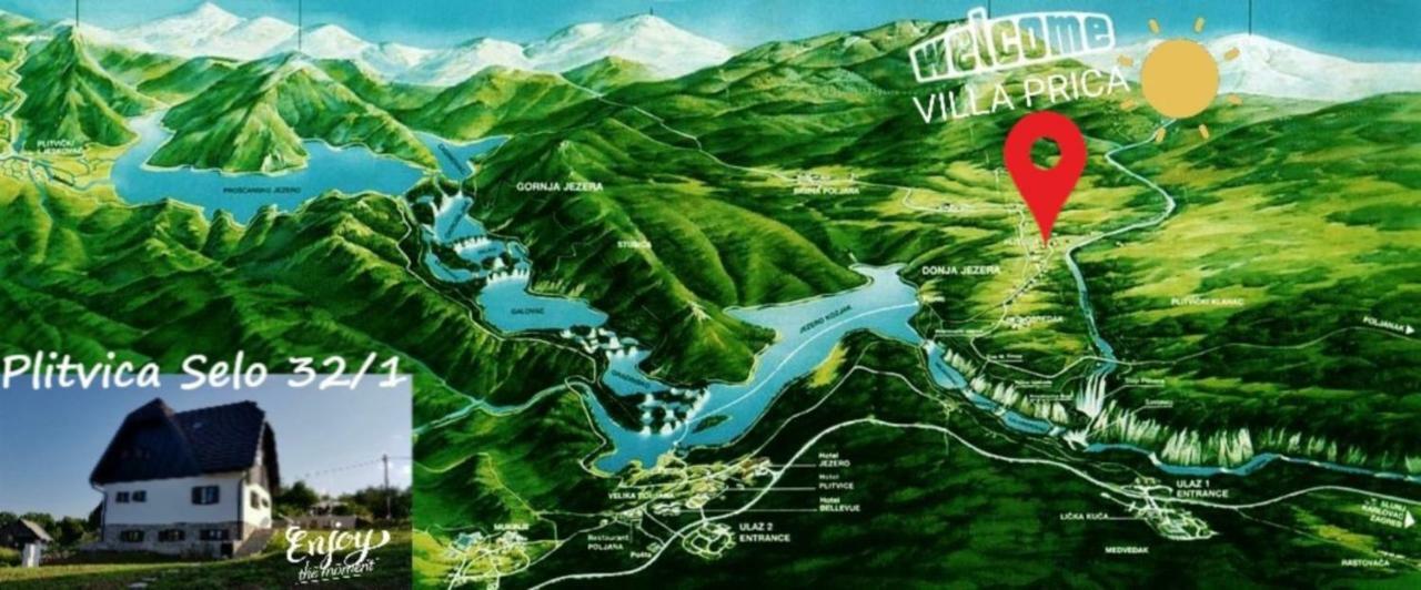 B&B Plitvice Lakes Villa Prica Plitvica selo Eksteriør bilde